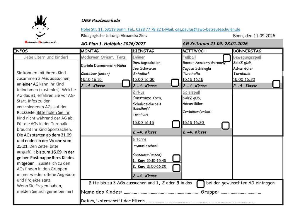 AG-Plan 26 27 1. HJ.